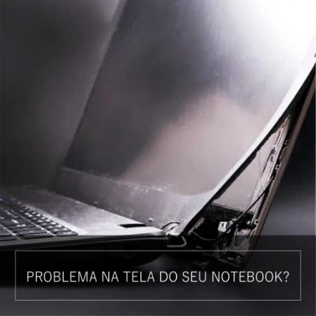 Tela do notebook rachada, apagada ou com manchas? Realizamos a troca por peças originais ou compatíveis de alta qualidade. Solicite seu reparo e recupere a visibilidade perfeita!"